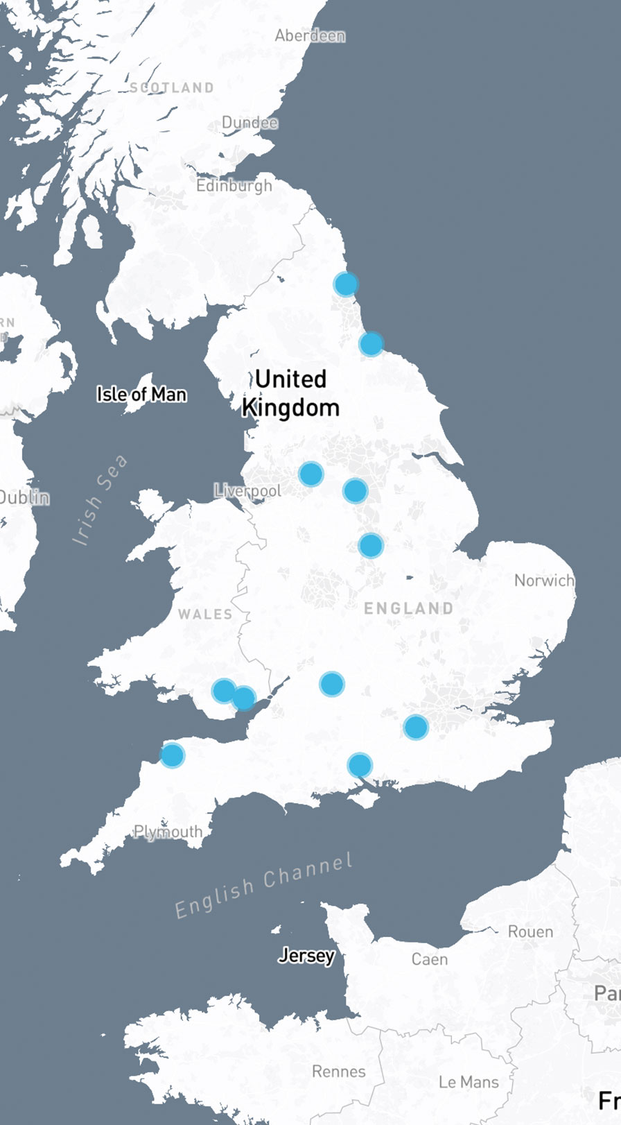 TT Electronics United Kingdom Locations