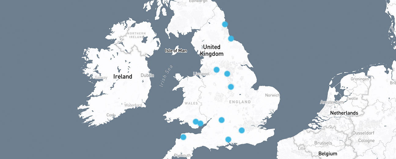 TT Electronics United Kingdom Locations