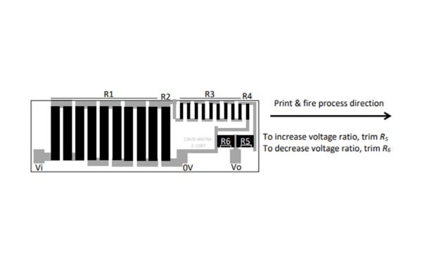 Figure 7 - 3 Stage Cascaded Balnced Divider