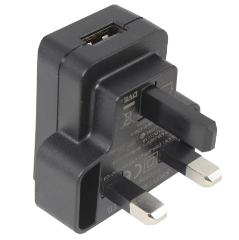 TT Electronics SW4149-E 5V DC 1A USB Power Supply with UK EU US AU Pins 